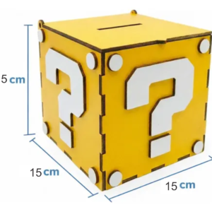 Alcancia tema mario mdf