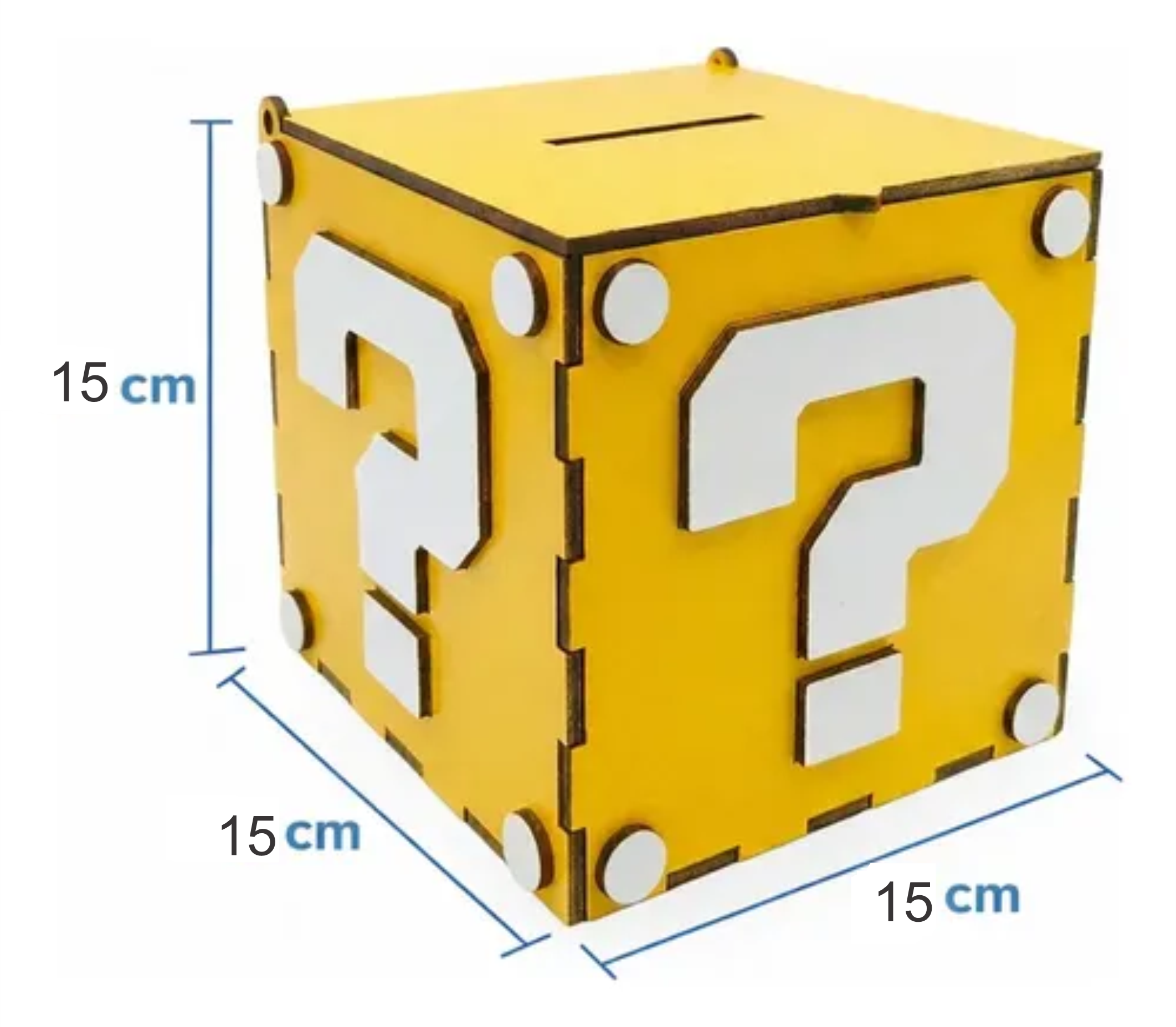 Alcancia tema mario mdf