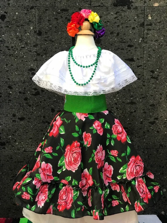 Falda Floreada